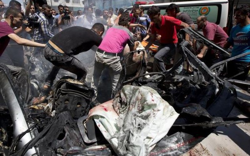 Des dizaines de palestiniens tués dans les raids israéliens contre la Bande de Gaza