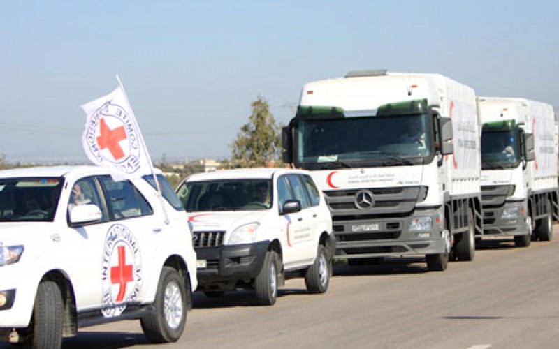 CICR et Croissant-Rouge syrien et palestinien parviennent à livrer de l’aide médicale au camp de réfugiés