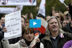 Manifestations contre les migrants en République Tchèque -vidéo