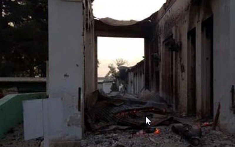 Afghanistan: 9 morts dans le bombardement d’un hôpital de MSF à Kunduz qui pourrait être dû à une frappe américaine