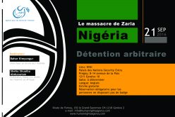 Le Massacre de Zaria  (Détention Arbitraire) 21 septembre 2016