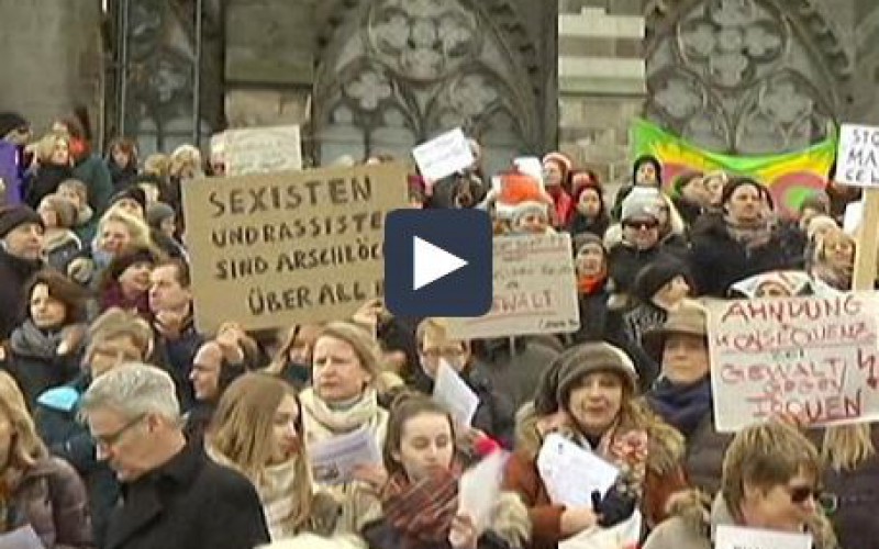 Allemagne: Les femmes se rassemblent à Cologne pour condamner les agressions du Nouvel An